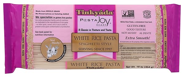 TINKYADA PASTA JOY READY, SPAGHETTI, WHITE RICE, 16...