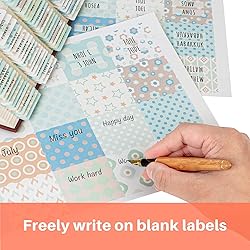 SUREFORU Bible Tabs Old and New Testament, Large