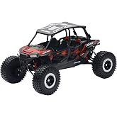 New-Ray 959-0125 Replica 1:18 Utv Polaris RZR 4 Turbo Xp Rc Red (57976B),Unisex Children