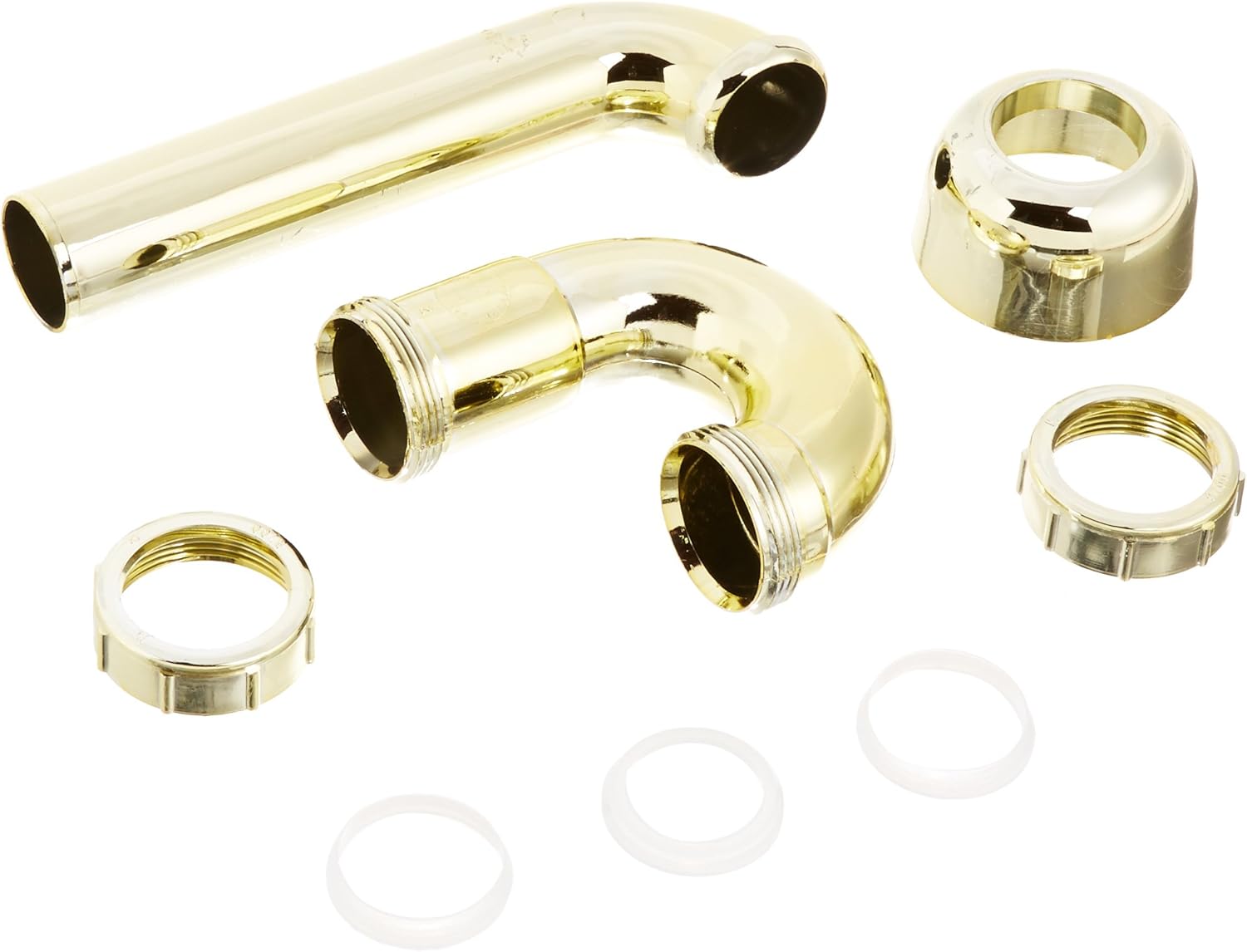 Jones Stephens P36101 1 1/2Inch Polished Brass PVC PTrap Amazon.co