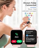 TOOBUR Smart Watch Women Alexa Built-in IP68 Waterproof 1.8" Fitness Tracker view 6