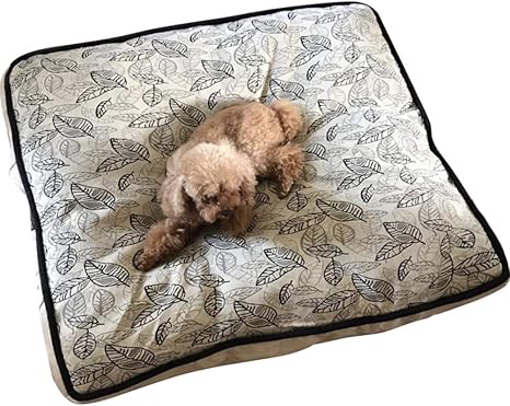 Amazon Com Creation Core Large Dog Beds Cover Replacement Cover Only Flax Material Dog Pet Pillow External Cover For Extra Large Pet 41 3 X 37 4 Pet Supplies