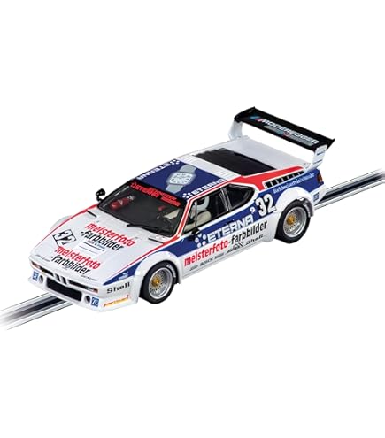 Amazon.com: Carrera 27793 BMW M1 Procar No.5 Hockenheim 1979 1:32