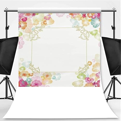 Amazon Com Spring Banner Flower Text Floral Message Heart Frame