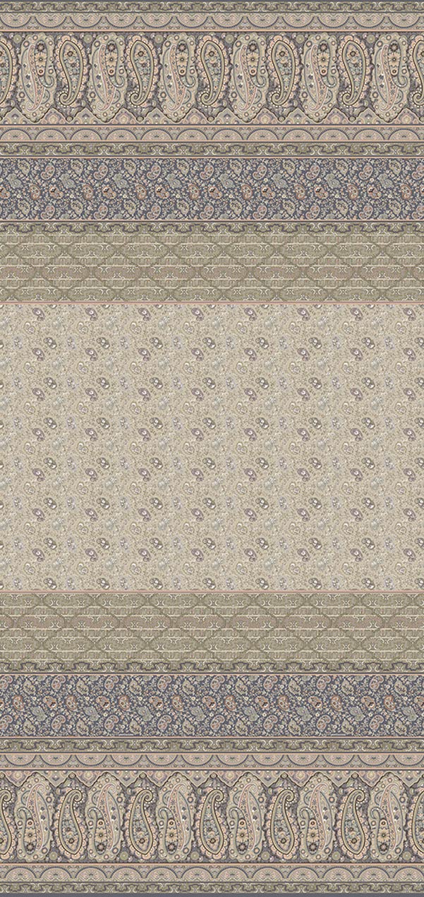 Bassetti Foulard Imperia 41 9324031 Mako Satin Cotton 350 cm x 270 cm Beige