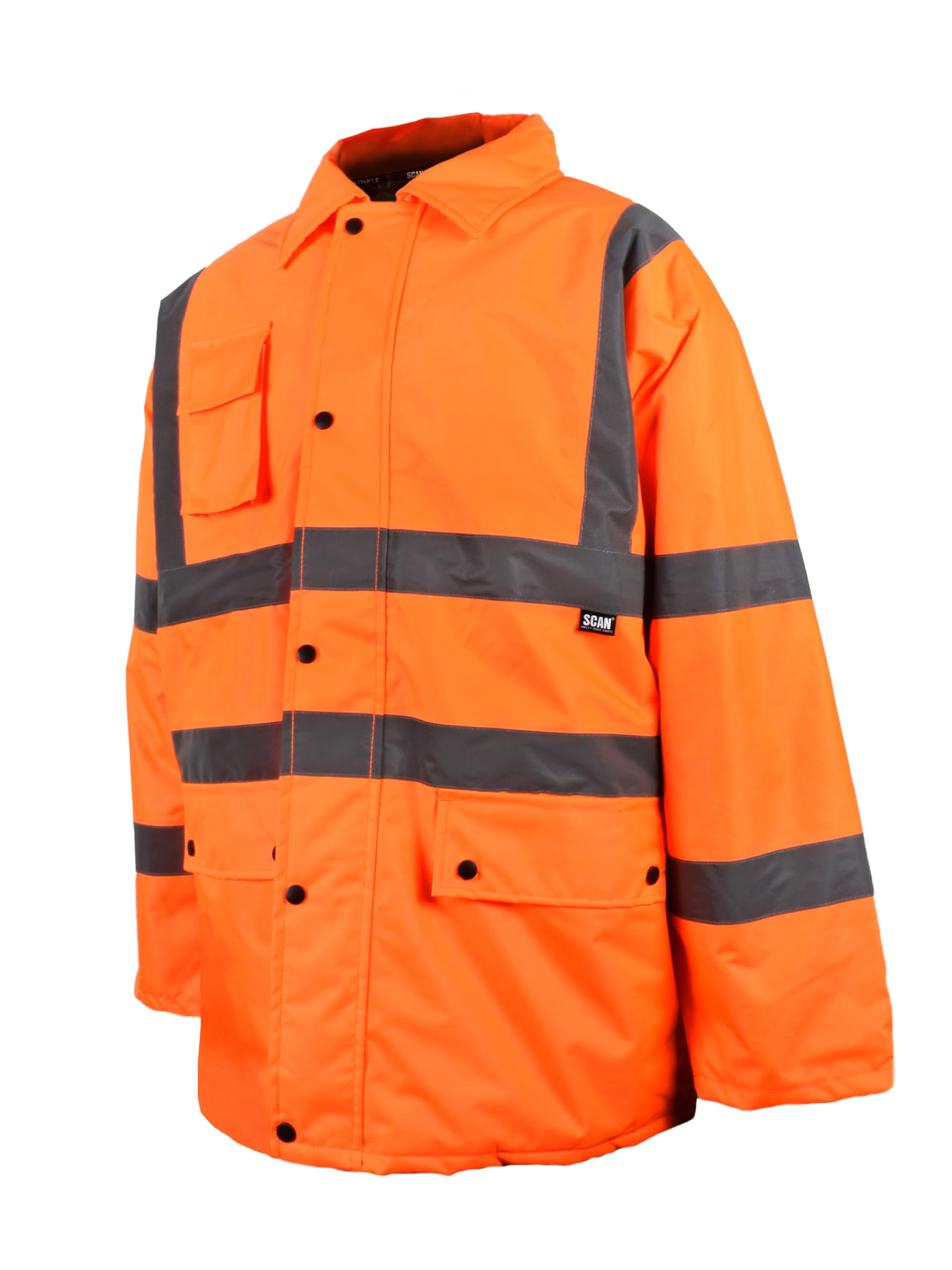Scan Hi-Vis Motorway Jacket Orange, Railway Standard RIS-3279-TOM Size: XXL
