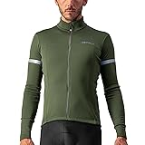 Castelli Men's Fondo 2 Jersey FZ, Fleece Insulated