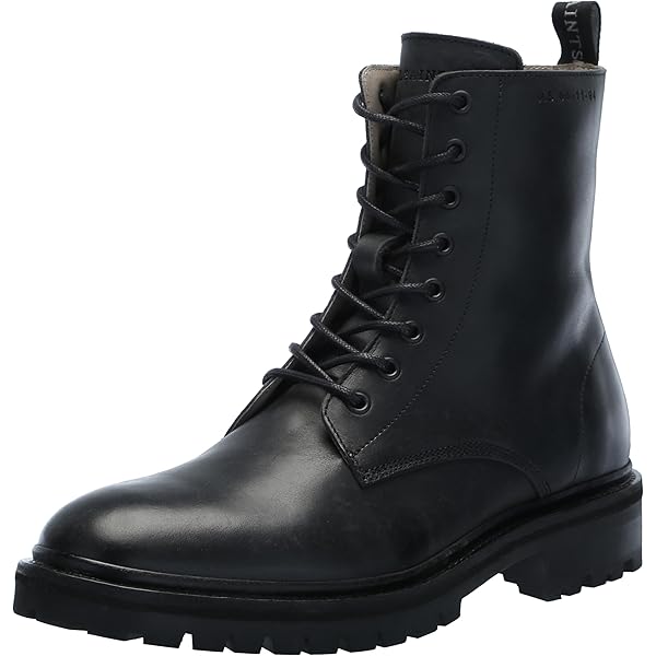 ALLSAINTS ブラックコンバットブーツ All Saints - ALLSAINTS ブラックコンバットブーツの通販 by
