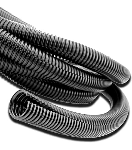 1/8 Inch Cord Management 24.6 Ft Cable Sleeve Organizer - Split Design ...
