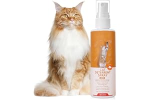 ACYEAH Cat Deterrent Spray, Cat Repellent Outdoor & Indoor, Anti Scratch Spray for Furniture, No Chew Spray for Dogs Cats, 120 ML
