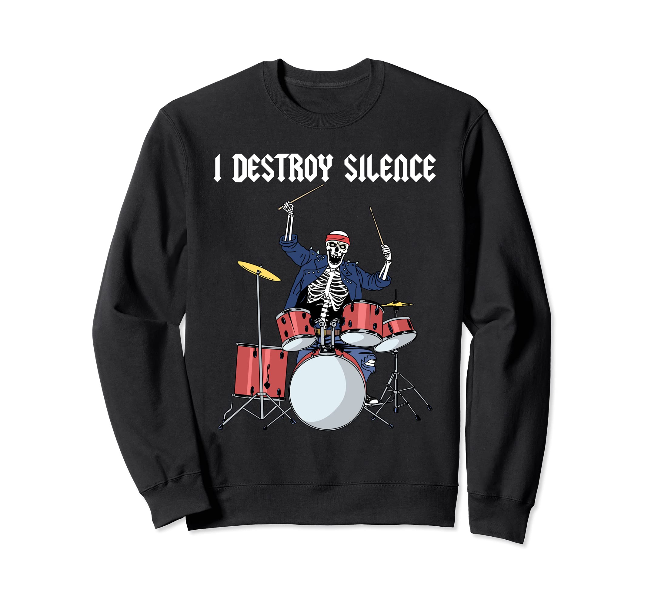 Drummer Men Drum Sticks Drumming Percussion Drummer Sweatshirt