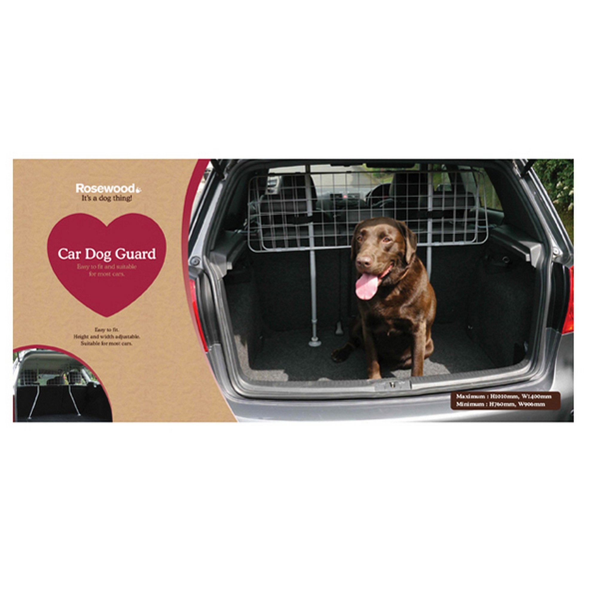 Rosewood Dog Car Guard