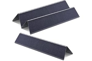 Cozilar Flavorizer Bars Gill Parts for Weber Spirit Grill E-210, Spirit 200 Series, Weber Spirit II E-210, Spirit 2 E-210, 7635 GS4 BBQ Gas Replacement Accessories, 15.3” Porcelain Steel Flavor Bars