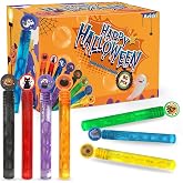 80 Pack Halloween Bubble Wands, Mini Bubble Wands for Halloween Party Favors, Toys for Girls Boys Kids Adults, Party Bag Stuffers Goodie Bag Filler, Classroom Prizes