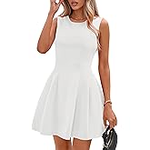 PRETTYGARDEN Summer Dresses for Women 2026 Elegant Classy Spring A Line Business Casual Work Graduation Cocktail Short Dress
