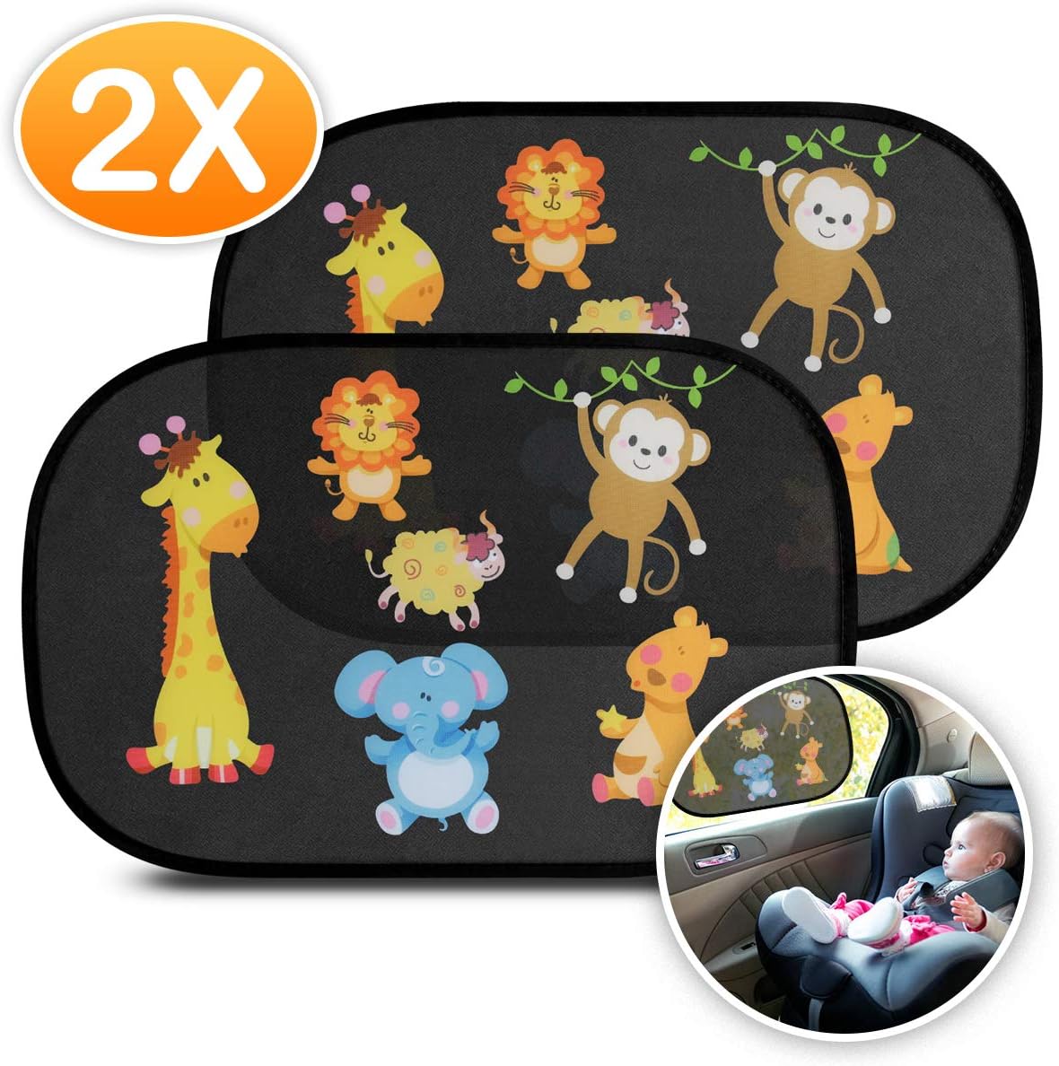 Aodoor Pare Soleil Voiture Bebe Pare Soleil Auto Adhesifs Pour Enfants Pare Soleil Fenetre Pour Vitres Laterales Contre Les Rayons Uv Nocifs Protegez Enfants Bebe Adultes 2 Pieces Animaux Amazon Fr Aodoor Pare Soleil Voiture Bebe Pare Soleil Auto Adhesifs Pour Enfants Pare Soleil Fenetre Pour Vitres Laterales Contre Les Rayons Uv Nocifs Protegez Enfants Bebe Adultes 2 Pieces Animaux Amazon Fr