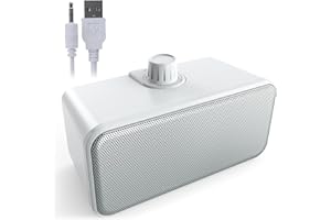 ANSTEN Wired Speakers for TV No Delay, Clear Voice TV Speakers Wired with 5M Long Cord, Personal Speaker with Headphone Jack, Easy Operation, TV Speakers for Hard of Hearing and Seniors