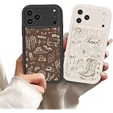 Aoldimu 2 Pack Pink Western Boots Bow Phone Case for iPhone 17 Pro Max 6.9", Aesthetic Cute Boot Cowgirl Cases for Women Girls,Soft Silicone Protective Phone Cover for iPhone 17 Pro Max