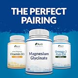 Nu U Nutrition Magnesium Glycinate 1000mg 180 Capsules Vegan UK Made view 7