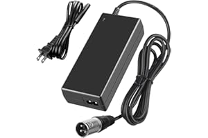 Fancy Buying 44V Charger for 36V Lead Acid Battery Razor MX500 MX650, GT GT750, Izip I600 I750 I1000 Mongoose M750 Electric Scooter with 3-Pin Male XLR Connector