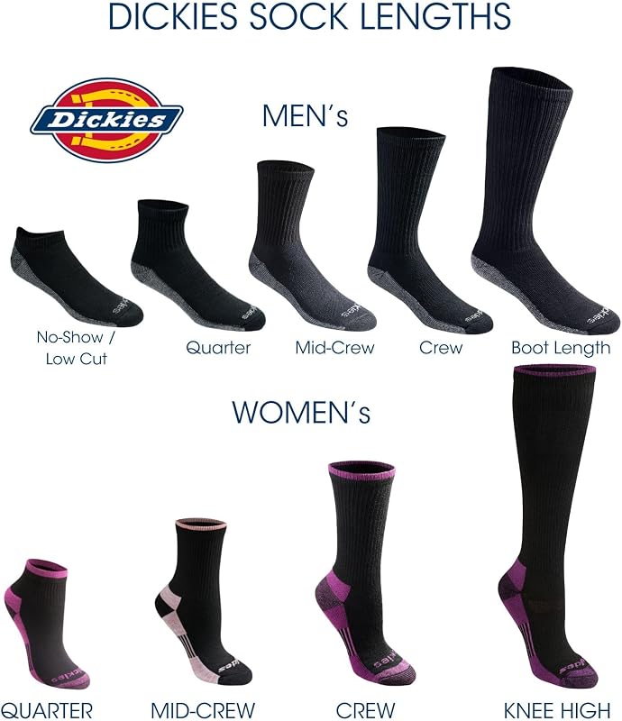 Dri-tech - Calzini da uomo con controllo dell'umidità (confezione da 12), Colori mélange (6 paia), XL
