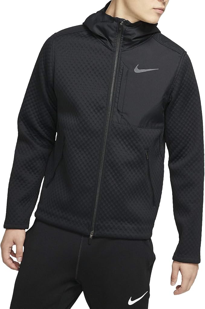Nike Men's Therma Jacket, Anthracite/White, 2XL: Amazon.co.uk: Clothing