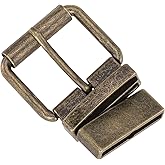 DJCAIZYY 1.5" (38mm-40mm) Belt Buckle Men's Reversible Roller Replacement Belt Buckle Classic