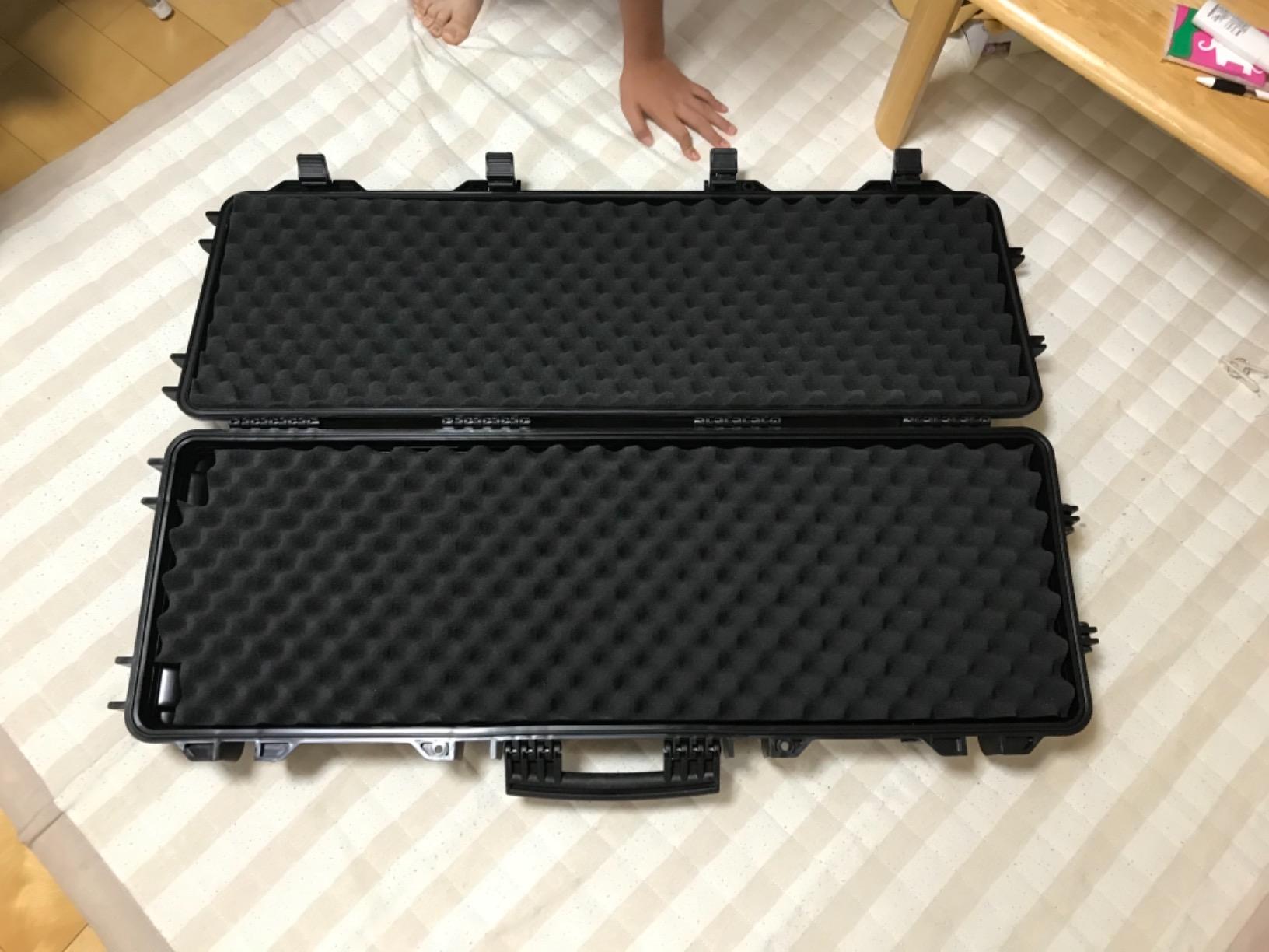 MILITARY-BASE ハイプロテクション ワイドライフル ハードケース 35L
