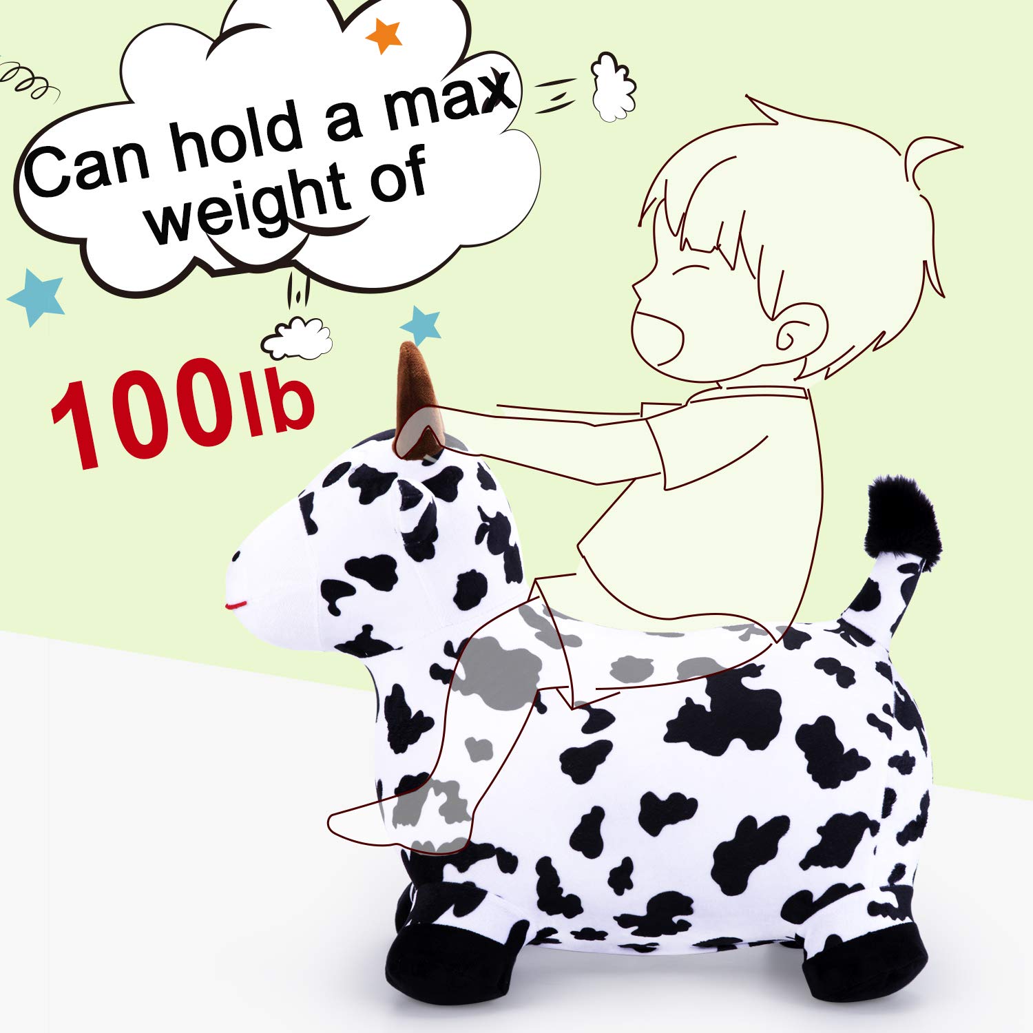 iplay ilearn hopping horse