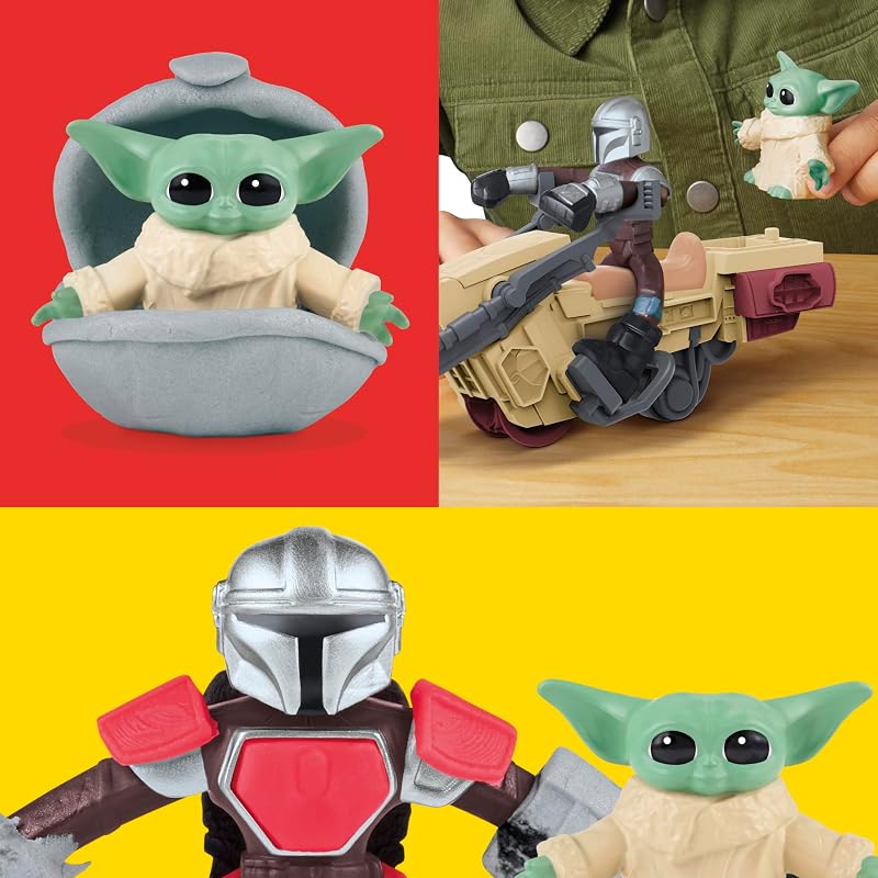 , Star Wars: Il MANDALORIANO, playset con Speeder di Lancio