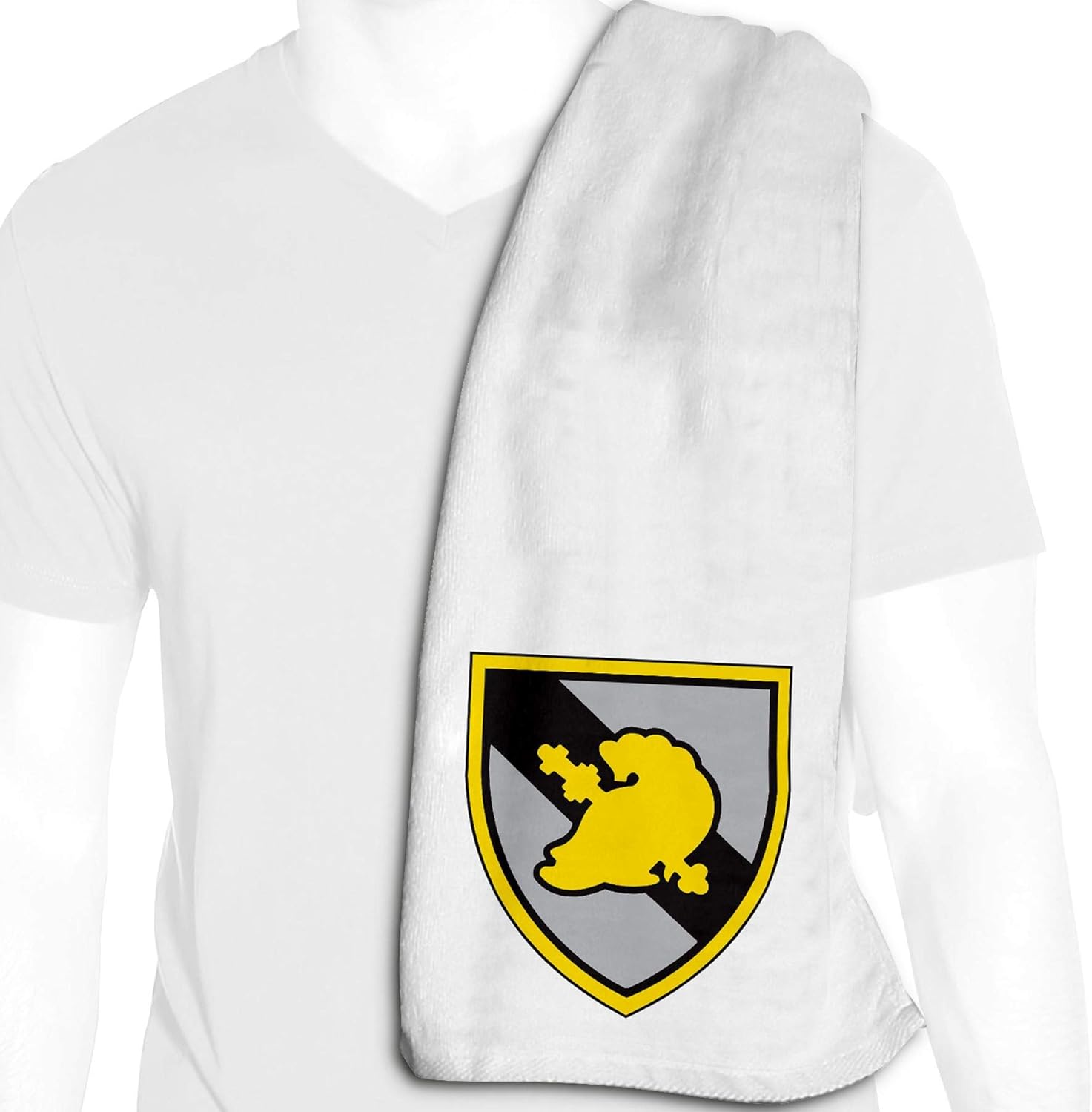 ExpressItBest Microfiber Cooling Towel - 12in x 36in - US Military Academies - Many Options