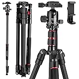 MACTREM 84" Camera Tripod, DSLR Tripod Heavy Duty