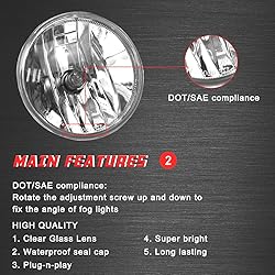 Driving Fog Lights Lamps Replacement for 07-14
