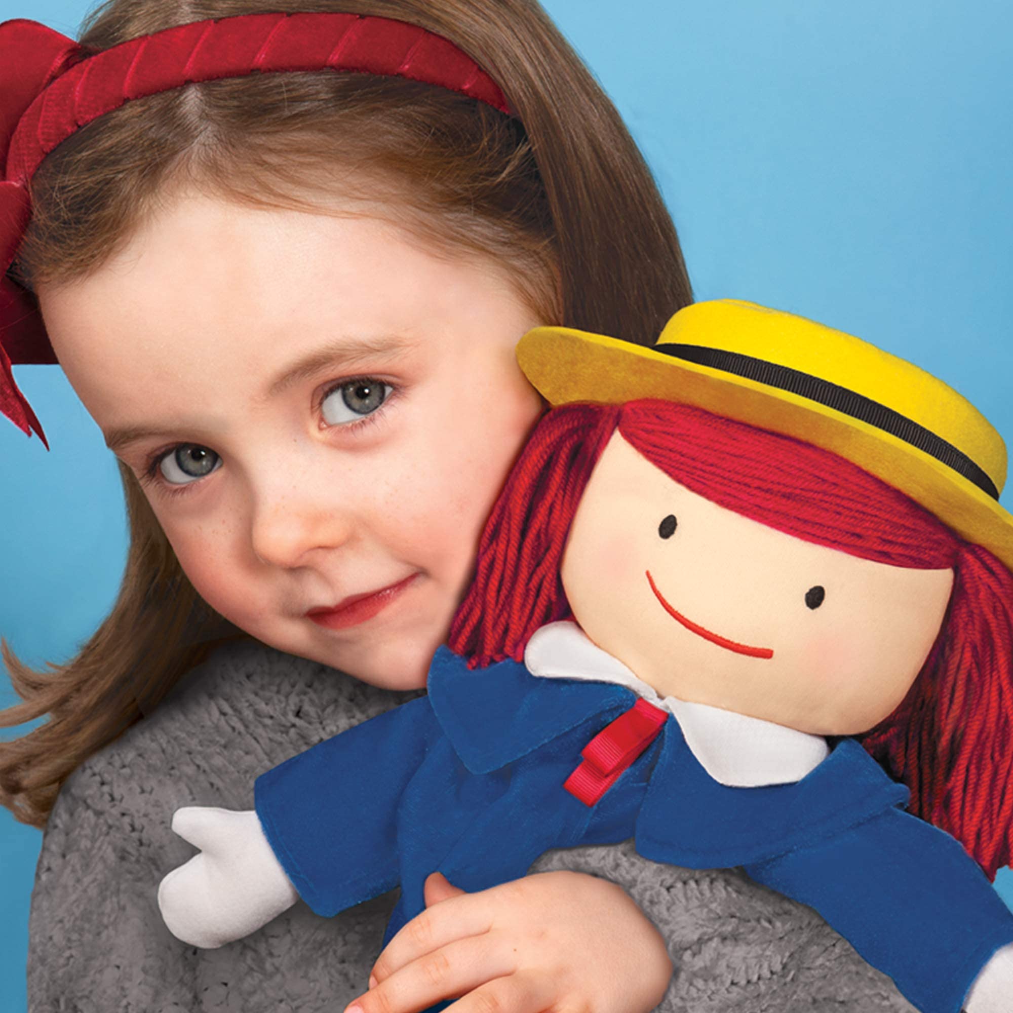 YOTTOY Madeline Collection | Classic Madeline Soft Stuffed Plush Toy Doll - 16”H