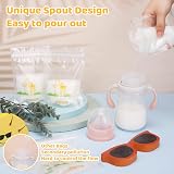 Partideal 120 Pcs 150ml Breast Milk Storage Bags with Zipper Seal view 6