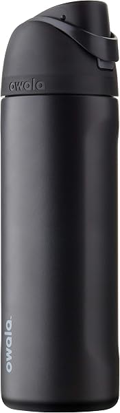 Owala FreeSip Insulated Stainless Steel Water Bottle with Straw, BPA-Free Sports Water Bottle, Great for Travel, 24 Oz, Very,