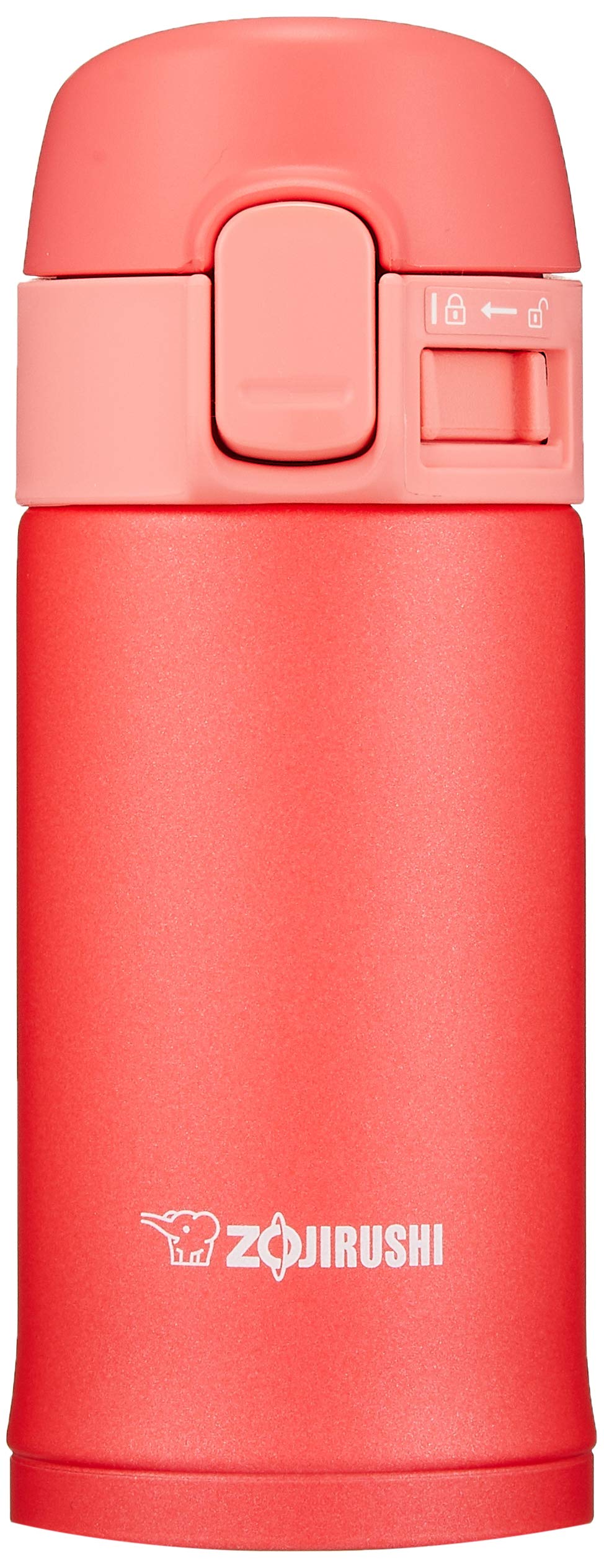 Zojirushi Stainless Mug, 1 Count (Pack of 1), Coral Pink, 200 milliliters