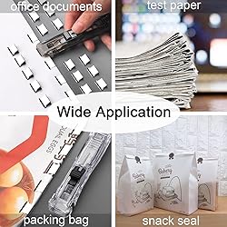 DSBGKJI 2 PCS Handheld Reusable Creative Stapler