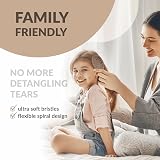 marQus Detangling Hair Brush USB No-Pull No-Pain Bioplastic Wheat Miracle view 4