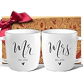 Mr and Mrs Est 2026 Coffee Mugs Gifts for New Couples, Weddings Anniversary Engagement Mug Gifts for Mr and Mrs, Couples, Wedding Registry Mug Gift for Her Him, Wedding Gift for Newlyweds19