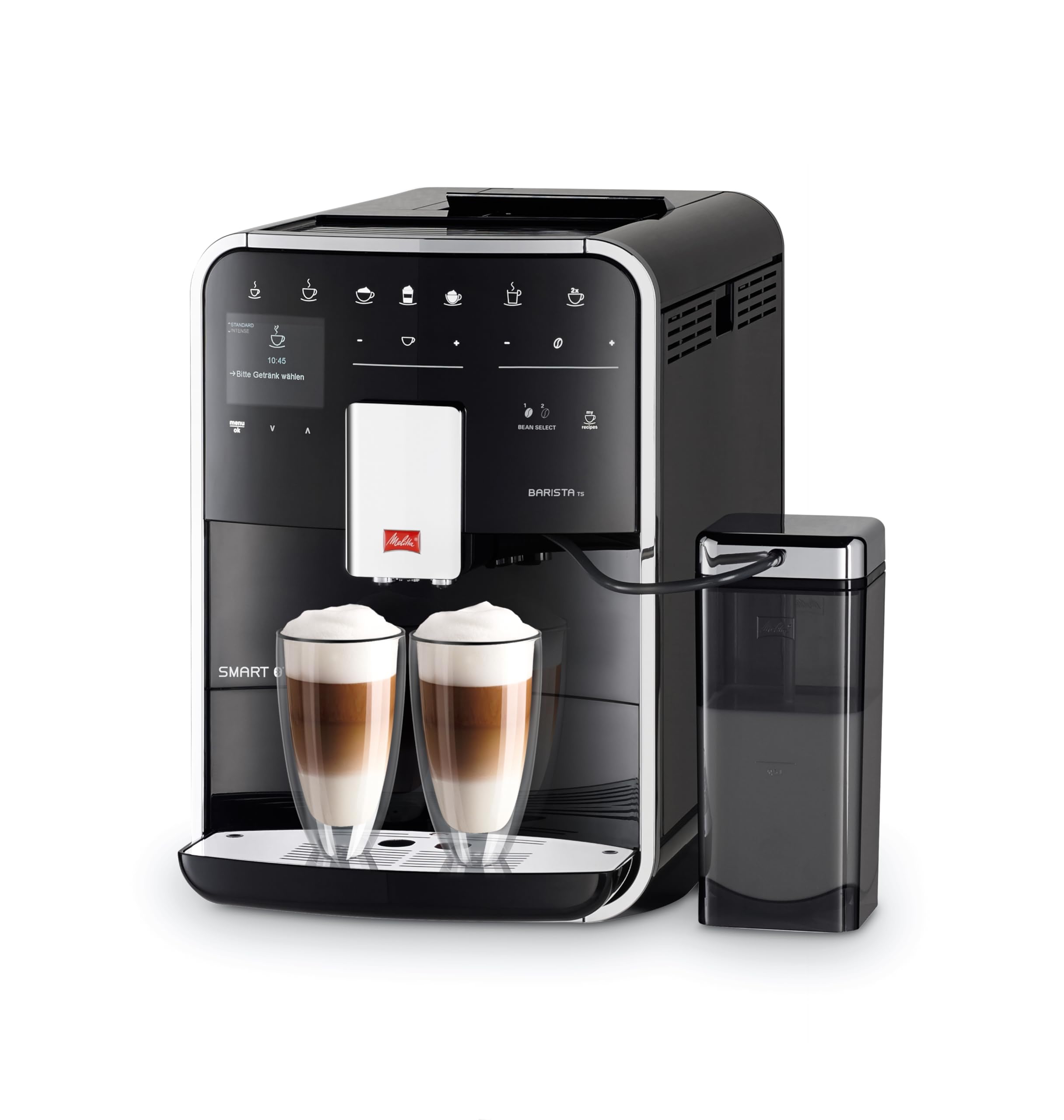 Melitta Bean to Cup Coffee Machine, Barista TS SMART Model F85/0-102, 1450 Watts, 1.8 Litres, Black
