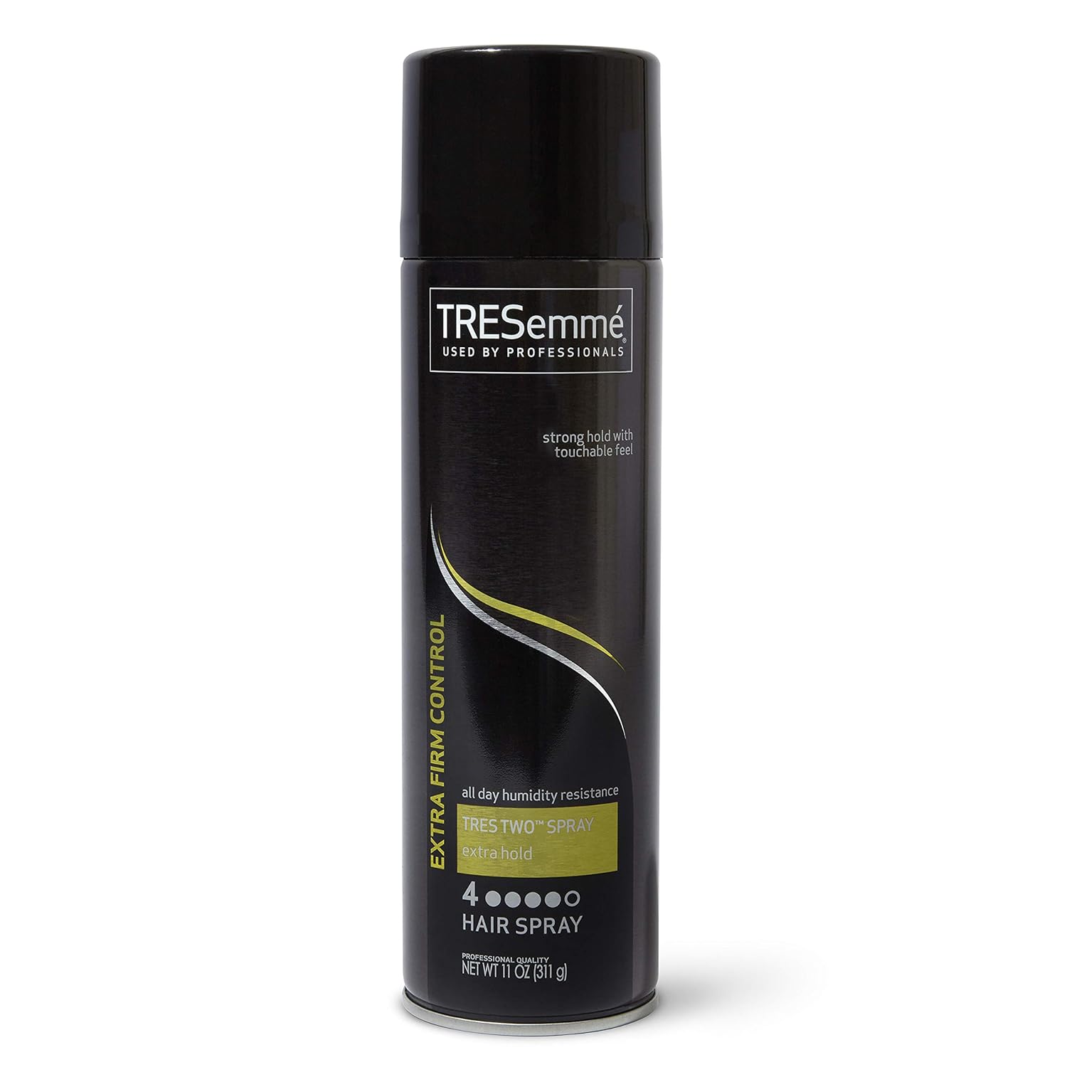 TRESemmé TRES Two Hair Spray for a Frizz-Free Look Extra Hold Anti-Frizz Hairspray With All-Day Humidity Resistance 11 oz (22400640150) : Tresemme Hairspray : Beauty