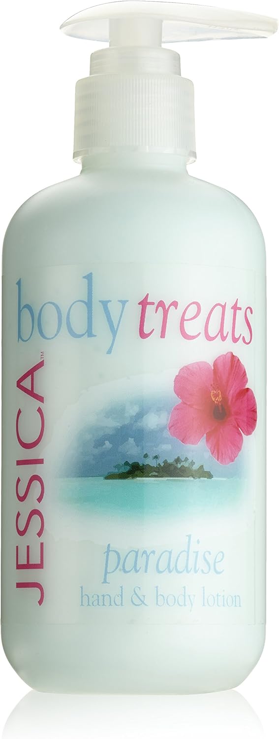 JESSICA Body Treats Hand and Body Lotion, Paradise, 245 ml, 245 ml (Pack of 1)