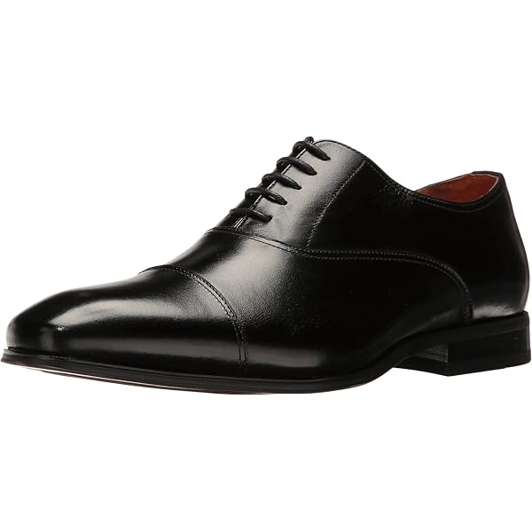 Amazon.com | Florsheim Jetson Cap Toe Oxford Black Smooth  display picture 2