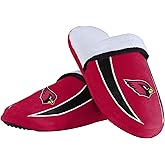FOCO NFL Mens Football Team Logo Moccasin Slippers Shoes