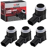 GZGN 1EW63TZZAA Parking Assist Sensor Compatible with Dodge Ram 1500 2500 3500 Journey Durango,Jeep Commander Liberty Grand Cherokee,4PCS Reverse Rear Backup Bumper Parking Sensors