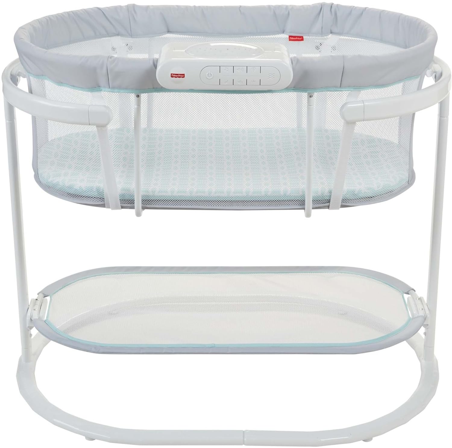 Portable Rocking Baby Bassinet Fisher Price Rock With Me Bassinet Pacific Pebble Nursery Kolenik Furniture