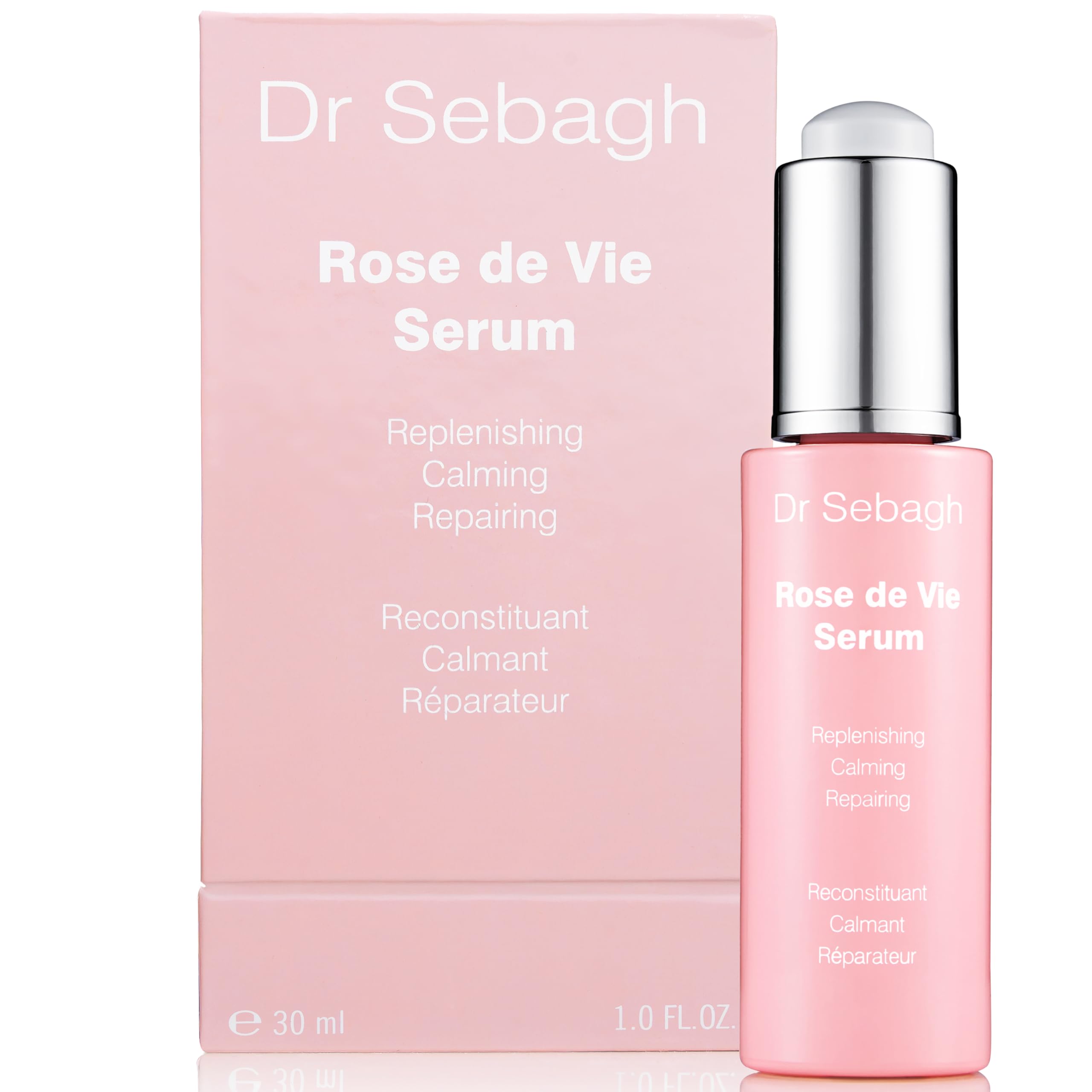Dr Sebagh Rose de Vie Serum (30 ml) - Award-Winning Nourishing Anti-Aging Formula - Use with Dry, Mature, or Sensitive Skin - Designed to Soothe Redness & Irritation - Regenerating & Invigorating — image 1