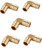 Raccords à sertir en T Pex en laiton sans plomb 1/2 X 3/4 X 1/2 barb