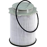 Fuel Filter 68157291AA For 2010-2024 Ram 2500 3500 4500 5500 6.7L Diesel | 2020-2024 Jeep Gladiator Wrangler 3.0 V6, Replaces 68065608AA 680616344AA MO608 DF99085 68436631AA